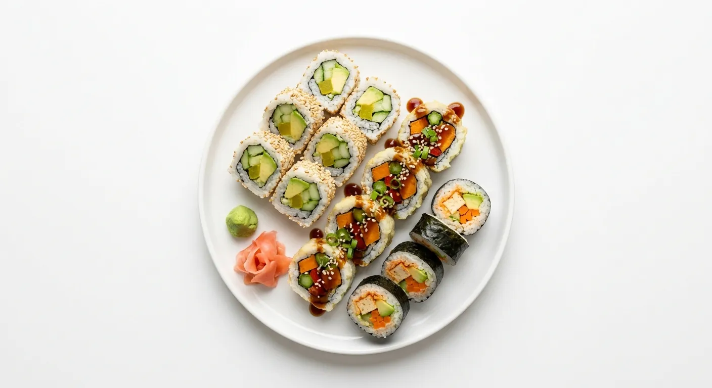 Vegetarian Sushi Rolls