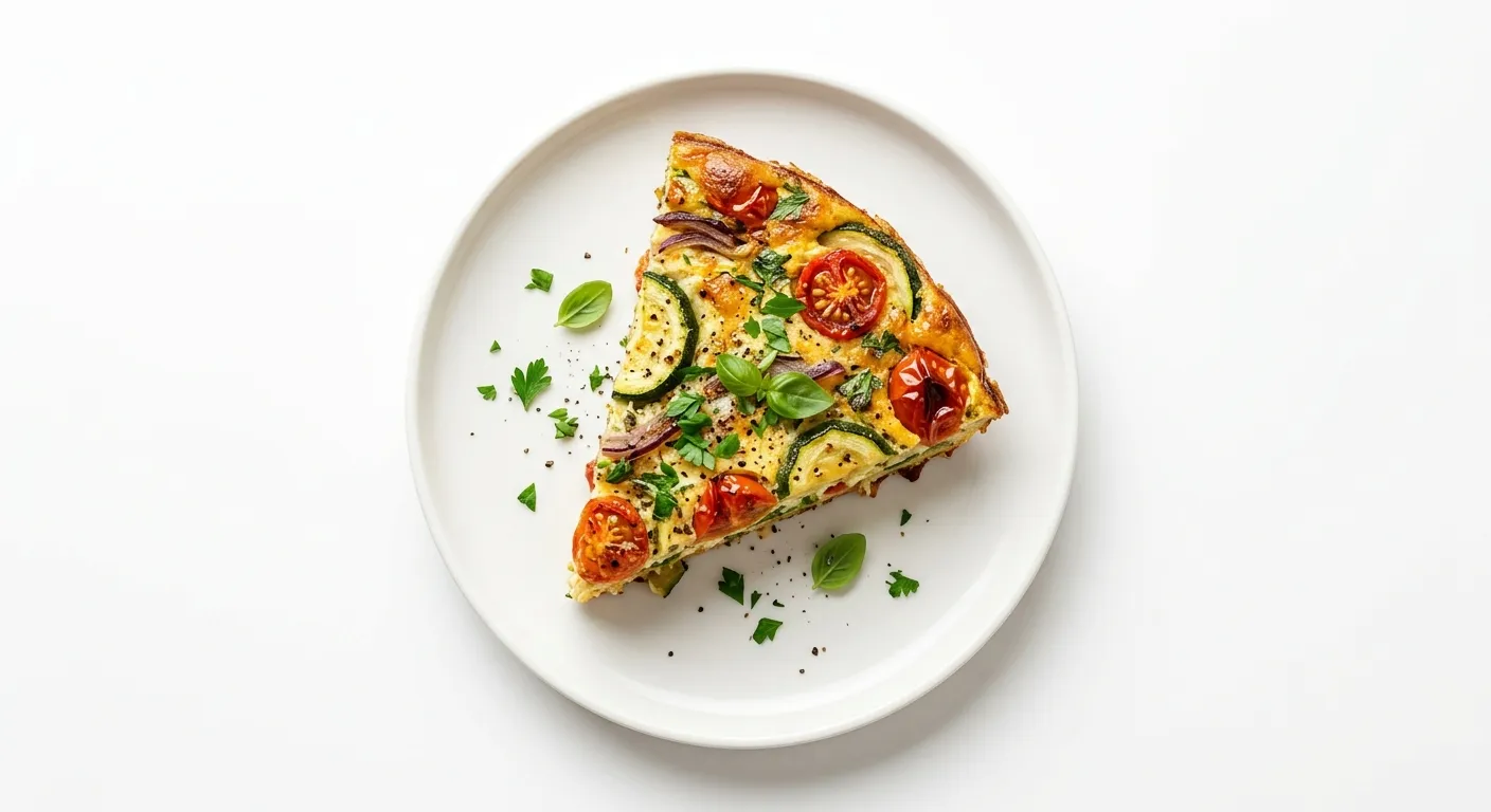 Zucchini and Tomato Breakfast Frittata