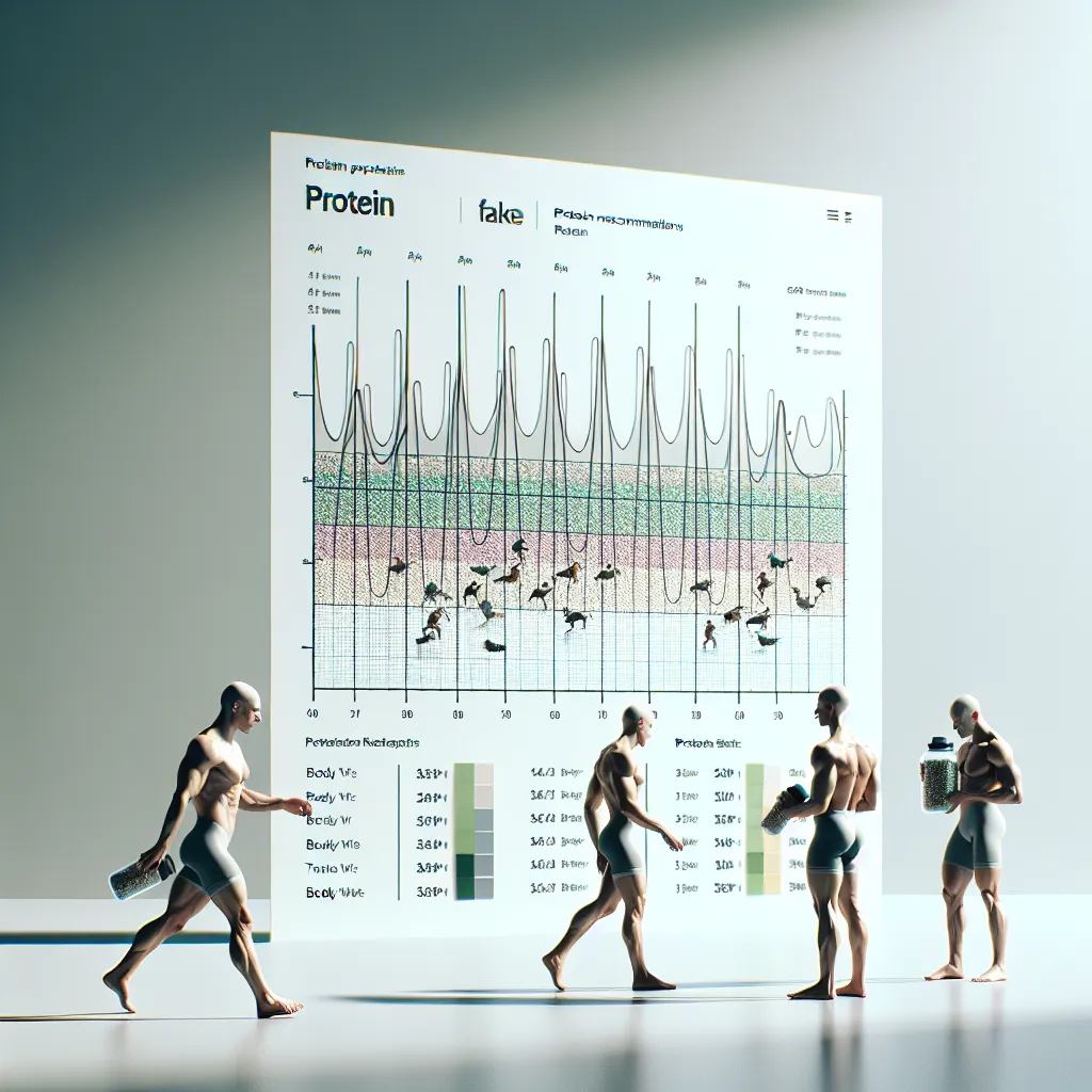 Protein Intake Recommendations Chart